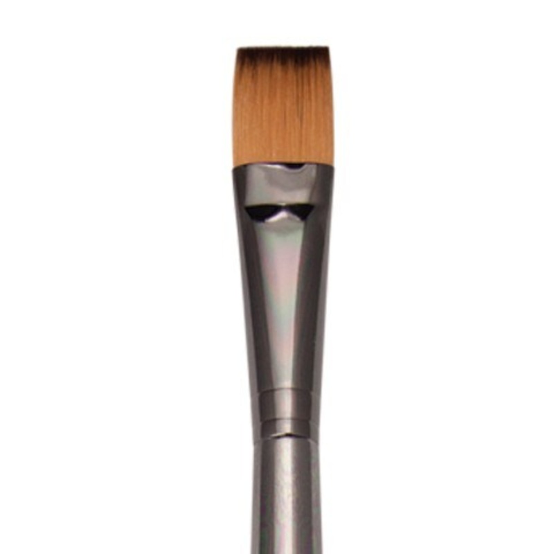 ZEN ALL MEDIA SYNTHETIC BRISTLE LONG HANDLE BRUSH BRIGHT 10