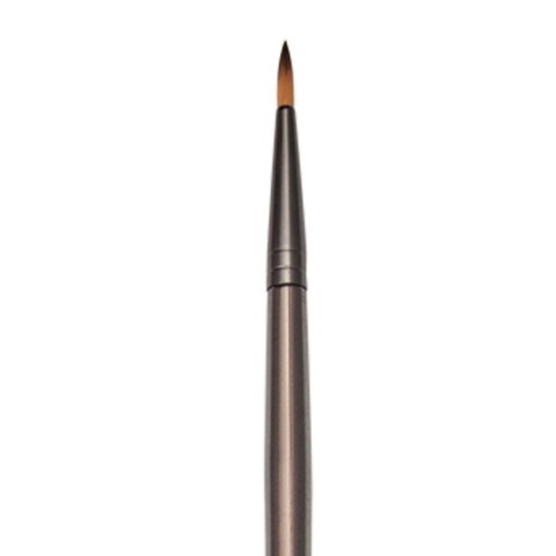 ZEN ALL MEDIA SYNTHETIC BRISTLE LONG HANDLE BRUSH ROUND 1