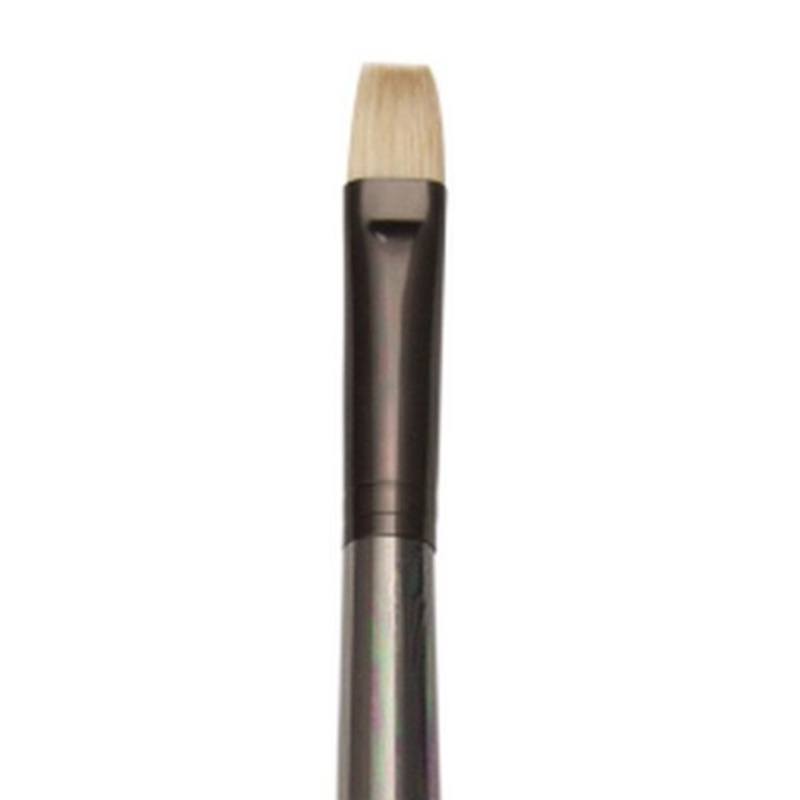 ZEN SYNTHETIC WHITE BRISTLE LONG HANDLE BRUSH BRIGHT 6