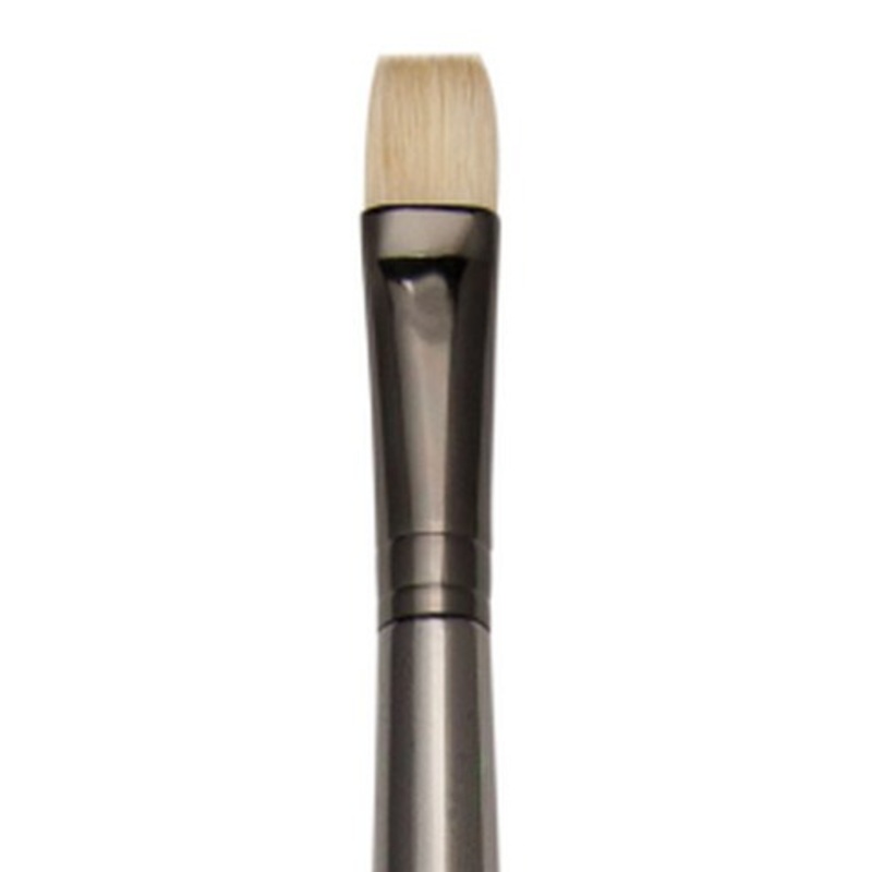 ZEN SYNTHETIC WHITE BRISTLE LONG HANDLE BRUSH BRIGHT 8