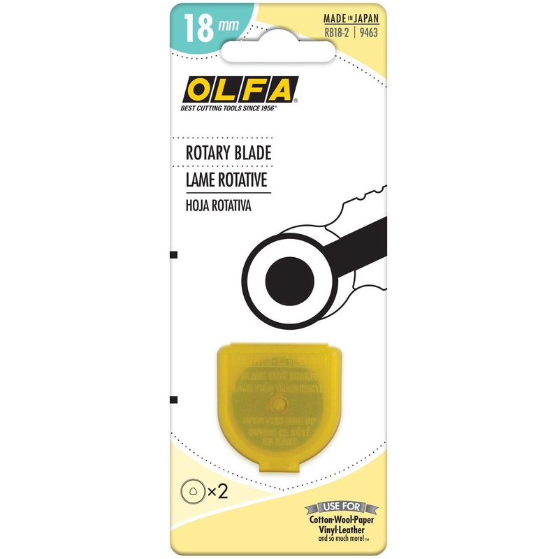 OLFA Rotary Blade 18mm 2/Pkg