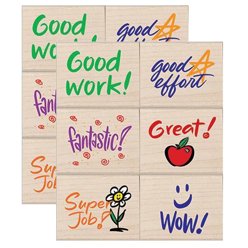 Stamps for Students, 6 per Set, 2 Sets