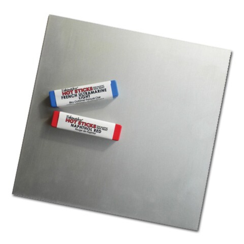 ENKAUSTIKOS ANODIZED ALUMINUM PLATE 6X6
