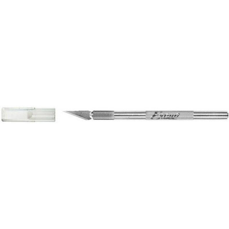 EXCEL LIGHT DUTY KNIFE #K1 WITH 5 #11 BLADES CARDED