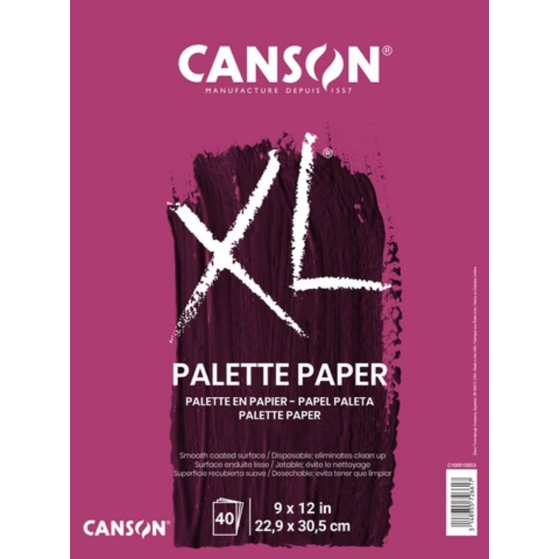 XL DISPOSABLE STRIP PALETTE PAD 9X12