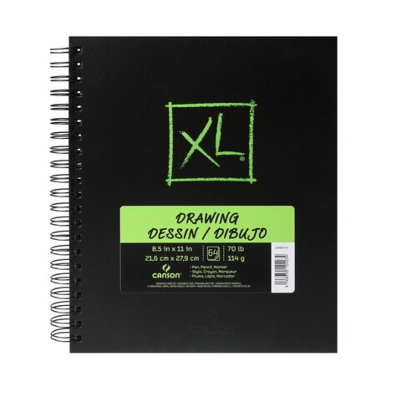 XL DRAWING BOOK 60 SHEET 8.5 X 11