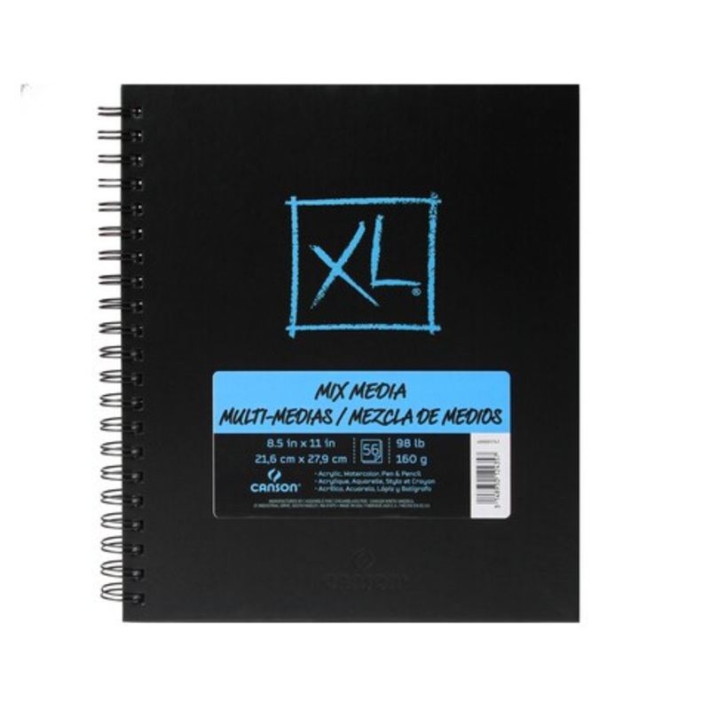 XL MIX MEDIA BOOK 60 SHEET 8.5 X 11