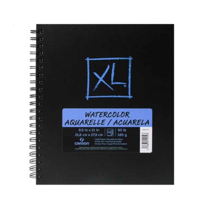 XL WATERCOLOR BOOK 48 SHEET 8.5 X 11