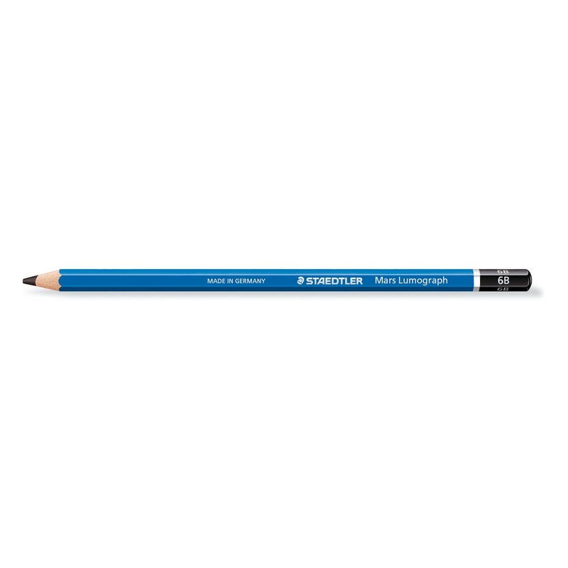 Staedtler Mars Lumograph Drawing Pencil, 6B