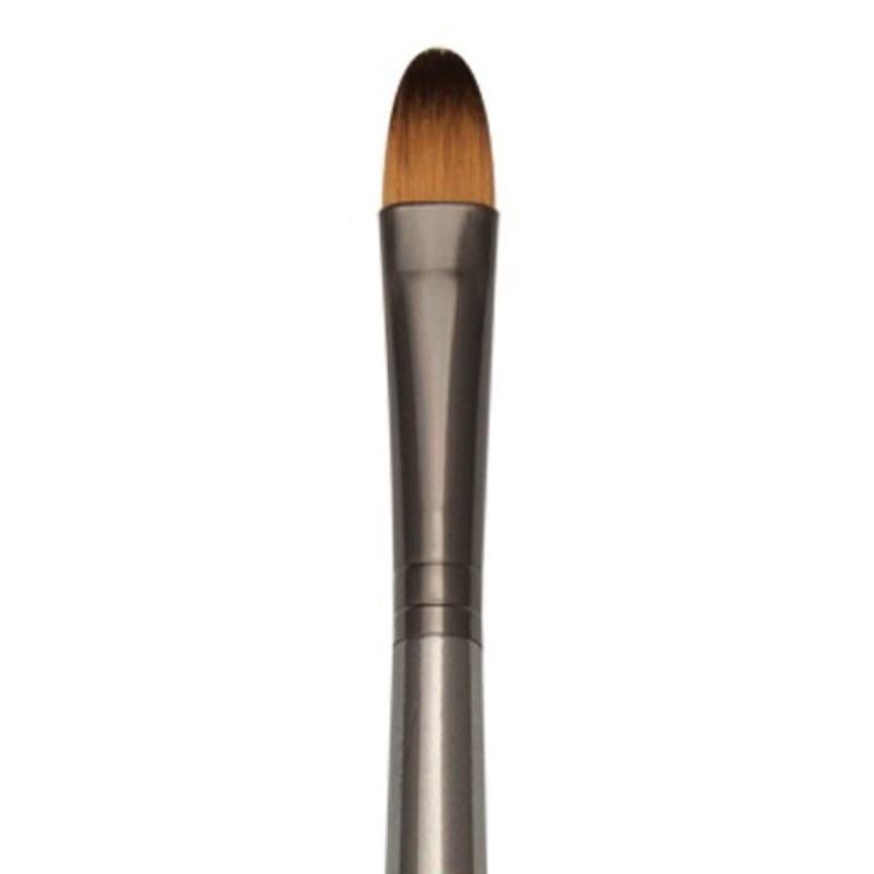 ZEN ALL MEDIA SHORT HANDLE BRUSH FILBERT 10