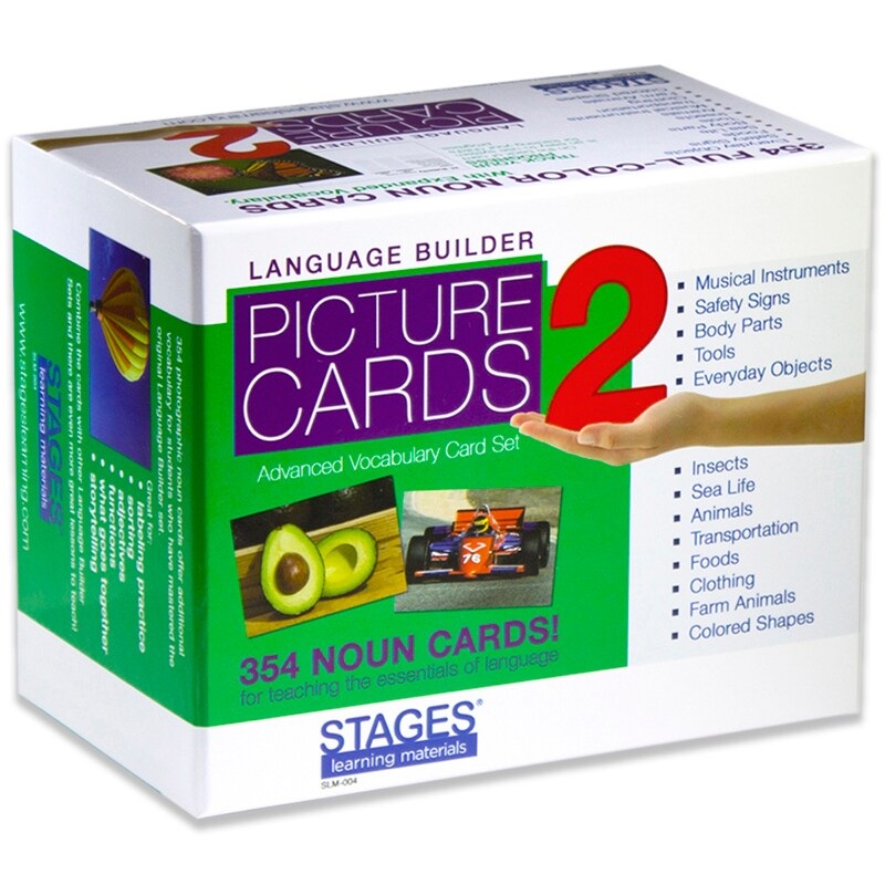 Language Builder Picture Cards, Nouns Set 2
