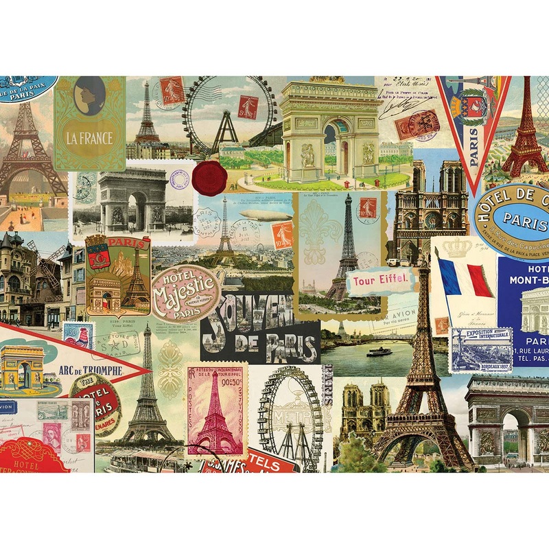 Willow Creek Press  Vintage Paris Jigsaw Puzzle