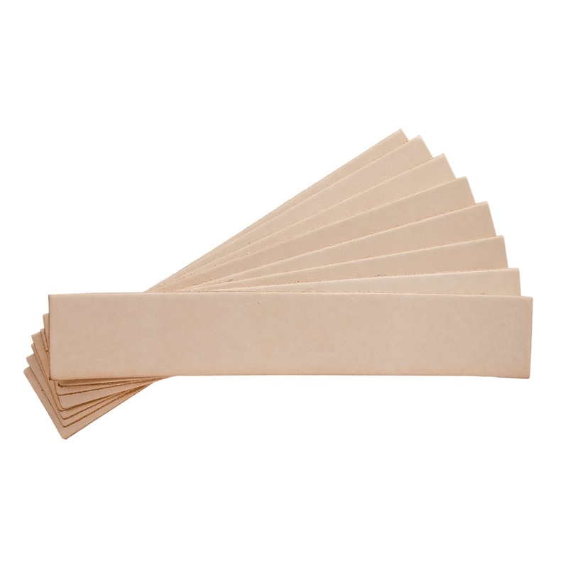 Realeather(R) Crafts Leather Bookmarks 7″X1.25″ 8/Pkg