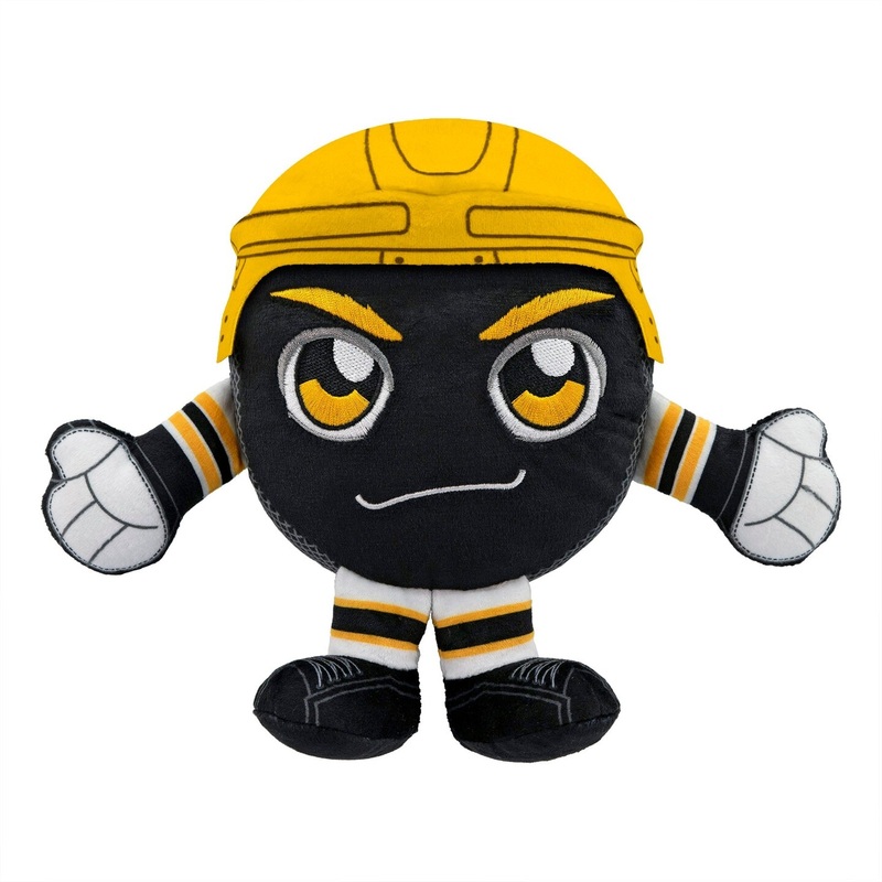 Bleacher Creatures Boston Bruins 8″ Kuricha Hockey Puck Sitting Plush