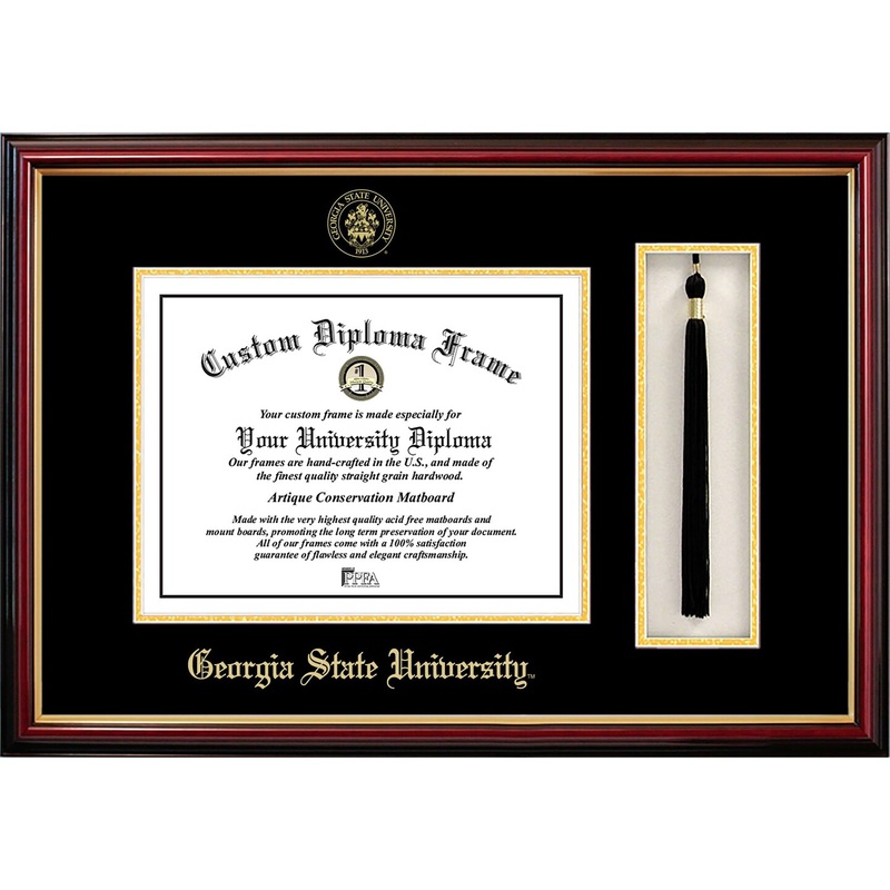 Georgia State University 17w x 14h Tassel Box and Diploma Frame