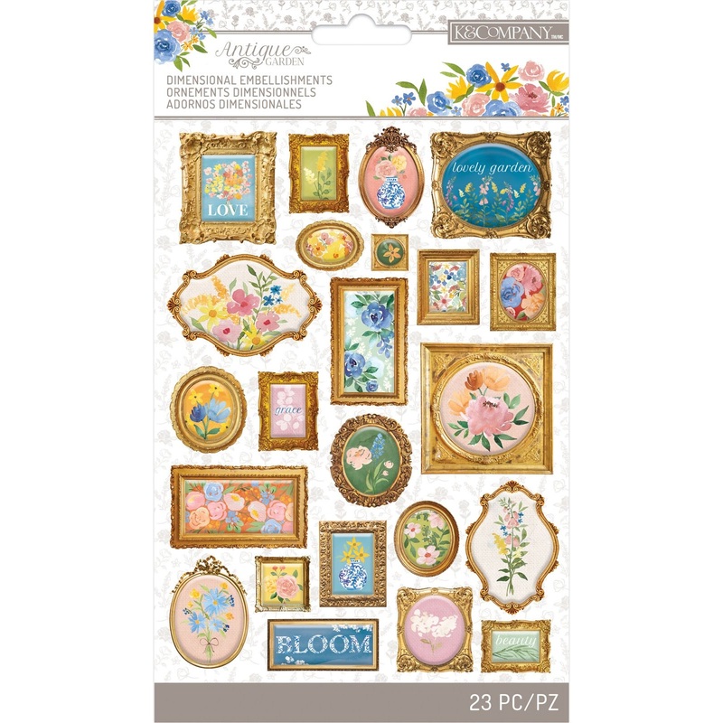 K&Company Antique Garden Gallery Frames 23/Pkg