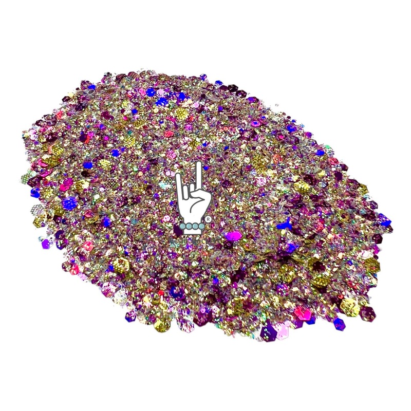 Overnight Celebrity Exclusive Pixie for Poxy Chunky Glitter Mix