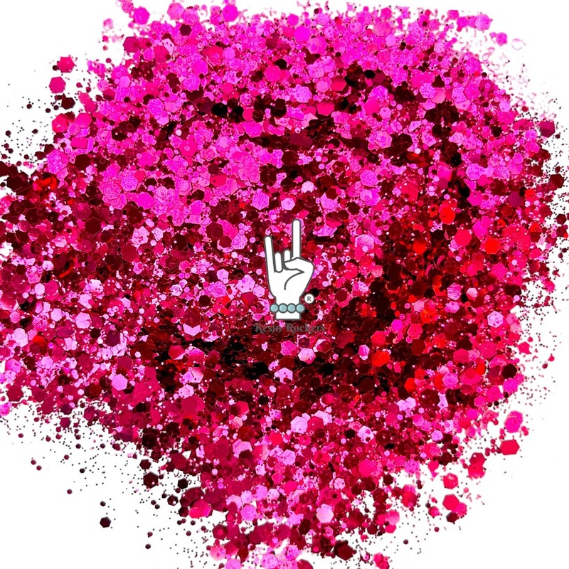 Passion Mix Metallic Pixie for Poxy Chunky Glitter Mix