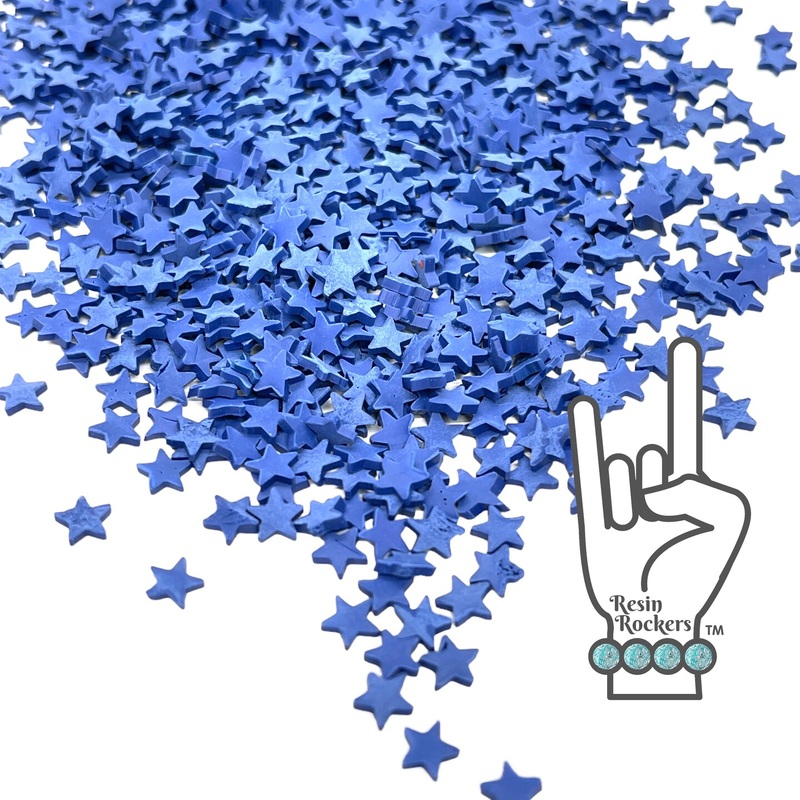 Star Polymer Clay Shapes for Snow Globe and Shaker Filler